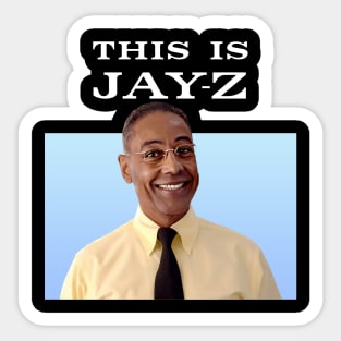 This is Jay-Z Sticker